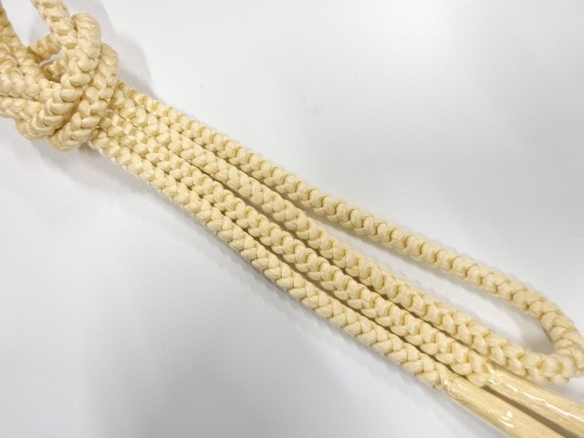 未使用品　正絹　手組帯締め